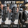 Motorcycle Knee & Elbow Guard Set for Riding – Adjustable