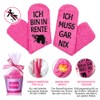 Funny Gifts for Women Stopper Socks, I Am in Pension,