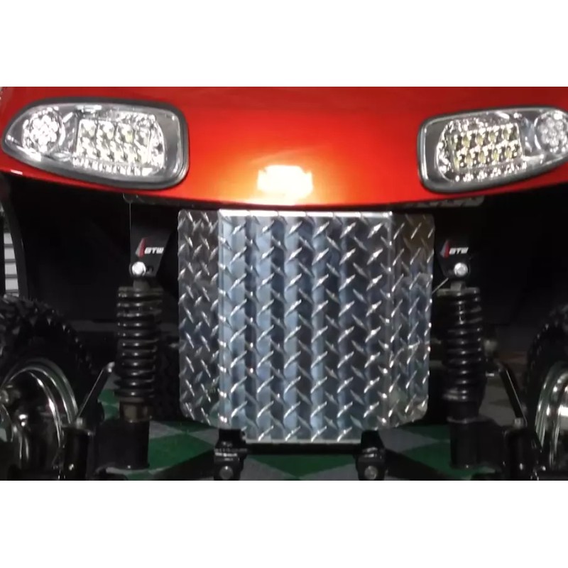 PBR Ezgo RXV FRONT BUMPER Golf Cart Diamond Plate Front