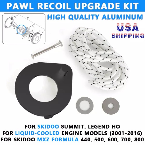 Cruisenest US For Skidoo Pawl Recoil Upgraded Kit Mxz Formula