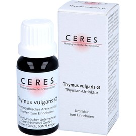Ceres Thymus Vulgaris Mother Tincture