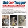 Lint Hair Trapper for filtering Washing Machine Utility Tub and