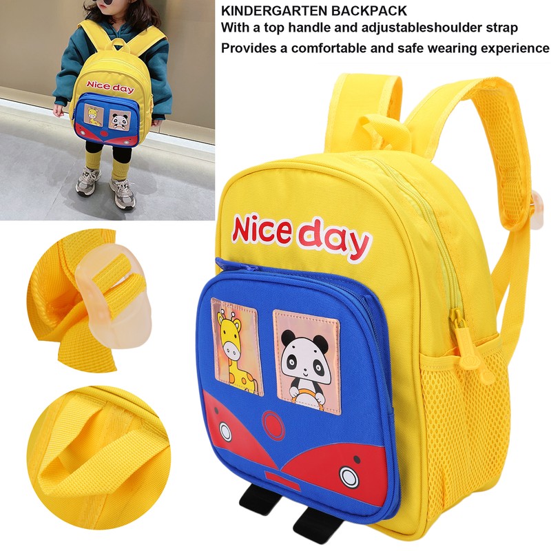 Kindergarten Backpack Kid Book Bag Elementary School Baby Kids Cartoon