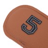 10PCS Golf Head Protective Covers Waterproof PU Material Golf Putter