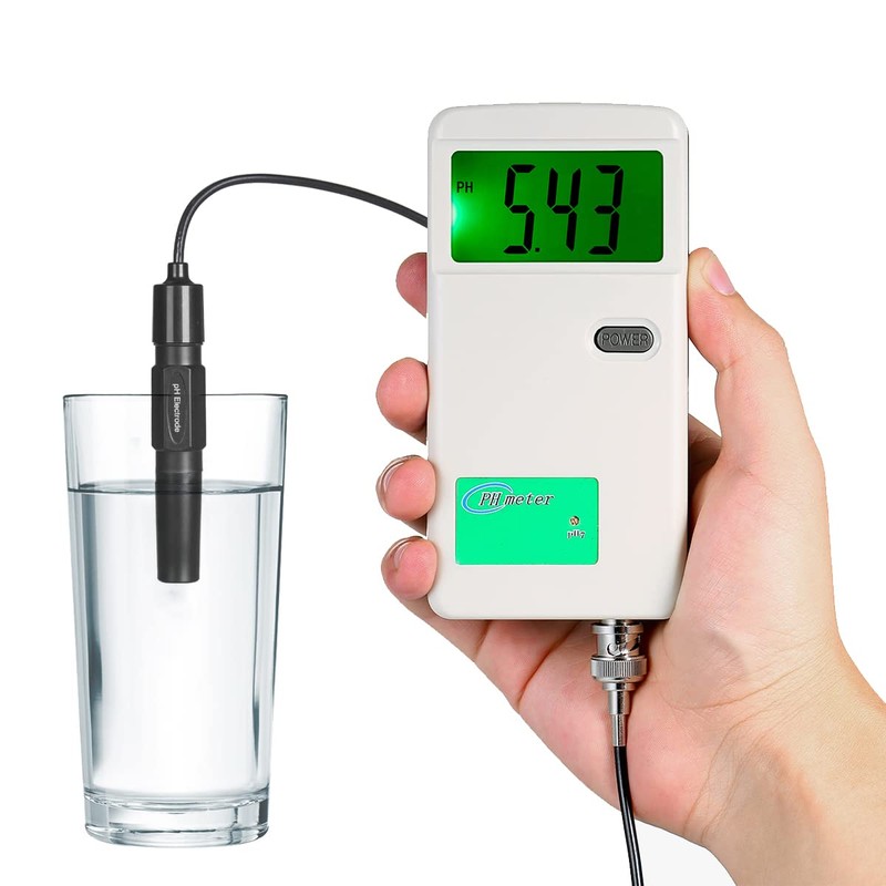 Mingzhe pH Meter High Precision Portable pH Tester Backlight Display