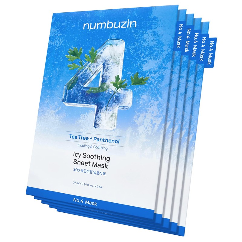 numbuzin No.4 Sheet Mask | Icy Soothing Sheet Mask |