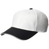 SSK BC502AF A-FLEX Cap, white x black (1090)