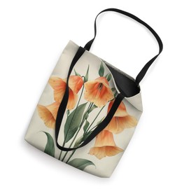 Canterbury Bells Flower Cottagecore Graphic Tote Bag