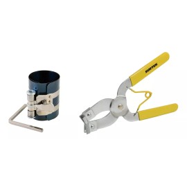 Surtek Opresor D Anillos 2 1/8-5+pinza P/instalar Anillos De Piston