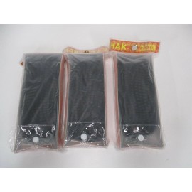 Unbranded Long Spring Twist Color-1B Synthetic Crochet Braids Bomb Twist Hair - Lot of 3