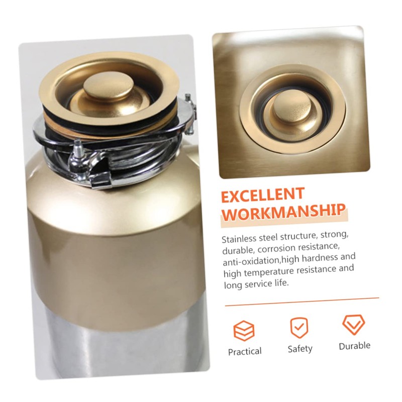 Operitacx Garbage Disposal Flange and Stopper Replacement for Kitchen Sink