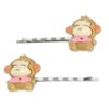 MONKEY GIRL Bobby PIn Hair Clip Accessory - Set of
