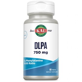 KAL DLPA - 750 mg - Aminosäure Kapseln - DL-Phenylalanin - Nahrungsergänzungsmittel