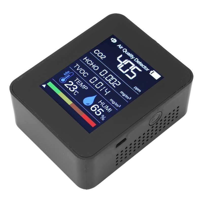 5 in 1 Air Quality Detector Portable Indoor Tester CO2