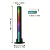 Yooshi Barra Led Ambiente Audioritmica Rgb Luz Gamer Usb Escritorio