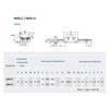 CNCYEAH MGN9H Mini Linear Guide Rails, 300/350/400/500/550 mm Linear Sliding