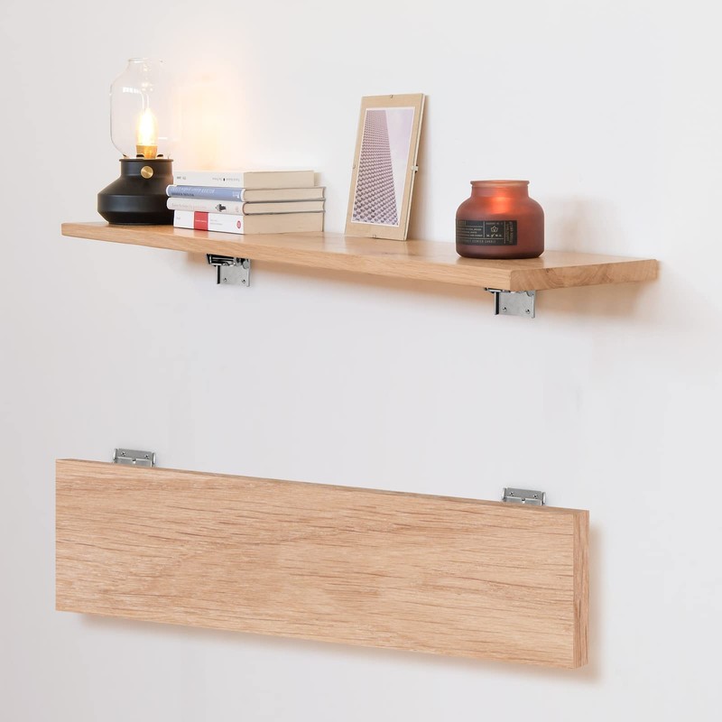 MDLUU Folding Brackets Heavy Duty, 90 Degree Self-Lock Hinges for
