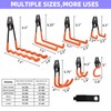 Rlipily 24 Pack Garage Hooks Steel Heavy Duty Garage Storage