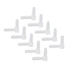 Elbow Hose Barb Plastic Fitting, 10Pcs 90 Degree Elbow Hose