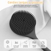 Cepillo Corporal Silicona Set Piezas Espalda Mango Largo Manual Limpieza