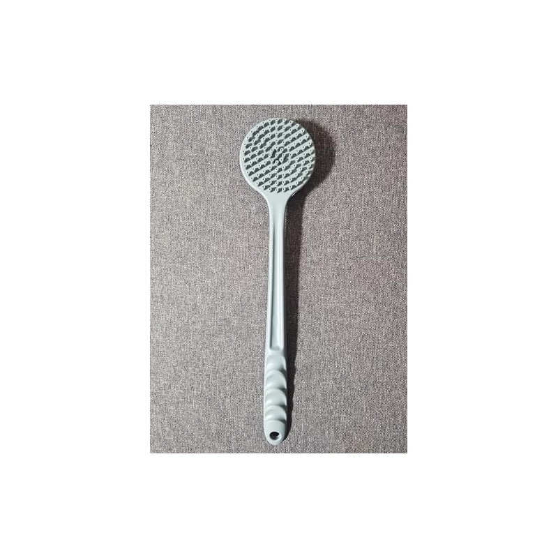 Cepillo Baño Silicona Mango Largo Corporal Doble Cara Masaje Espalda