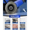 SHDIATOOL 4-1/2 Inch Turbo Row Diamond Grinding Cup Wheel for