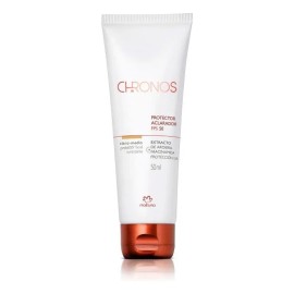 Chronos Protector Facial Aclarador Fps Claro Medio