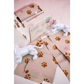 Paw-Fect Foils Hair Salon Pop Up Foils, Aluminum Foil Sheets for Highlighting and Coloring, Salon Hair Foils, 5"x10.75", 500 Foil Sheets