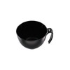 petit aide bowl with handle, black, HS-N37