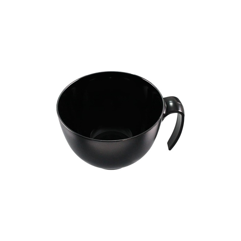 petit aide bowl with handle, black, HS-N37