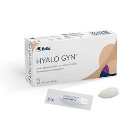 Hyalo Gyn – Ovuli Vaginali Contro la Secchezza Vaginale |10 Ovuli | Tecnologia Hydeal-D® 0,2% a Base di Acido Ialuronico | 1 Somministrazione Ogni 3 Giorni