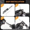 2Pcs Spring-loaded Screw Holder Bit,Scalable Screw Drive Guide Drill Bit