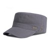 Lovechic Men's Work Cap, Solid Color, Cotton, Stylish, Spring, Summer,
