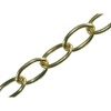 Faithfull 2.3mm 10m Polished Brass Oval Chain