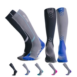 Thirty48 Elite Compression Socks Women & Men Graduated 20-30mmHg for Running, Athletic, Flight Sock - Performance & Recovery