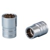 Kyoto Tool (KTC) Socket, 12 Angle, B4-29-H, Size: 1.1 x