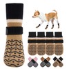 BEAUTYZOO Dog Socks, Non Slip Dog Socks to Prevent Licking
