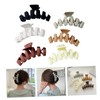 Outanaya 6pcs Hair Claw Clips Large Matte Hair Styling Accessories
