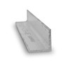 6061 Aluminum Angle, Unpolished (Mill) Finish, Extruded, T6 Temper, ASTM