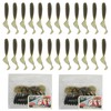 Keencatch 5cm(2") Soft Plastic Baits, Worm Grub Bream Fishing Lures