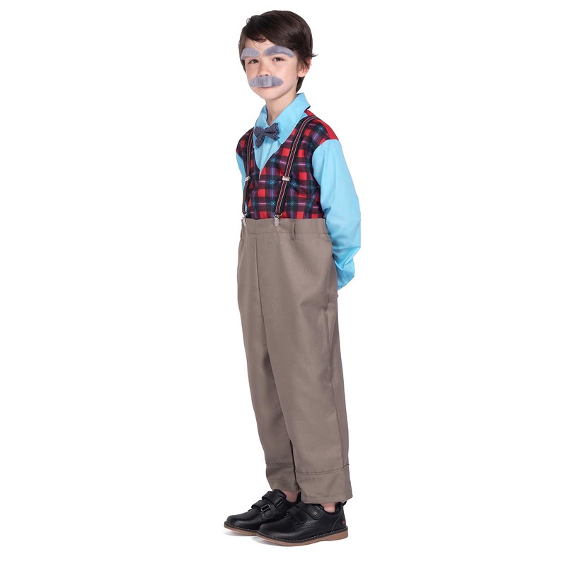 Lingway Toys Kids Little Old Man Costume Pretend to be