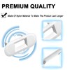 WH01X24381 4502680 Washer Lid Lock Bezel, Compatible for GE/Hotpoint Top