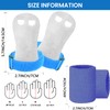 FINGER TEN Gymnastics Hand Grips Wristbands Sets for Girls Youth