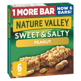 Nature Valley Sweet & Salty Nut Granola Bars, Peanut - 48 count, 1.2 oz bars