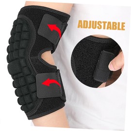 OATIPHO Adult Elbow Support Brace Elbow Pad Protector for Goalkeeper Basketball Outdoor Sports Collision Design Comfortable Fit Durable Sbr Materials