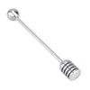 Metal Hoeny Dipper, Stainless Steel Drizzle Spoon, Solid Honey Stick,
