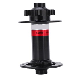 32 Hole Front Hub 110x15mm Aluminum Alloy Wearproof Black Antirust for Mountain Bike