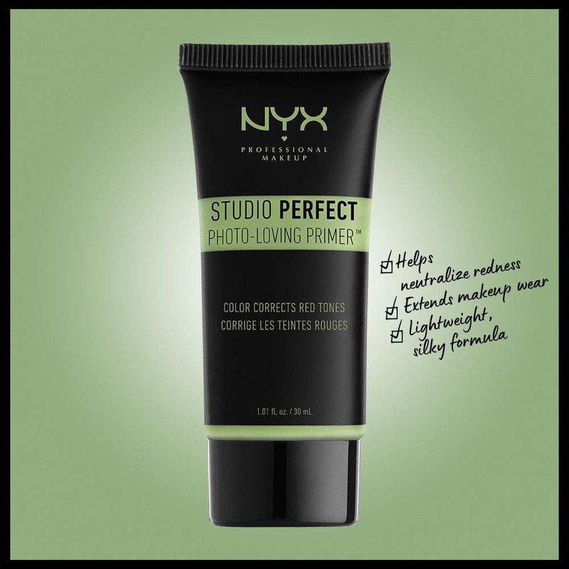 NYX PROFESSIONAL MAKEUP Studio Perfect Primer, Vegan Face Primer -