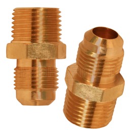 highcraft G48-12 Flare x Male Adapter Pipe Fitting 1/2" O.D. x MIP Brass