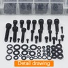 1780 Pcs M2 M4 M5 M3 Screws Set, Metric Bolt